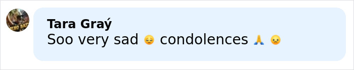 Social media comment expressing sadness and condolences over horrific charges in pregnant sister&rsquo;s homicide case.