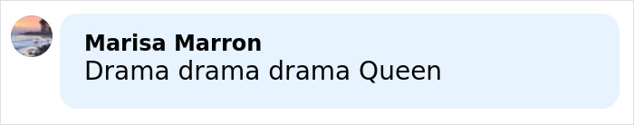 Text message from Marisa Marron saying Drama drama drama Queen, related to Kim Kardashian's Taylor Swift comments and Blake Lively text reveal. Text message from Marisa Marron saying Drama drama drama Queen, related to Kim Kardashian's Taylor Swift comments and Blake Lively text reveal.