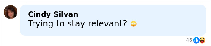 Screenshot of a social media comment criticizing relevance amid Kim Kardashian's Taylor Swift comments and Blake Lively text reveal. Screenshot of a social media comment criticizing relevance amid Kim Kardashian's Taylor Swift comments and Blake Lively text reveal.