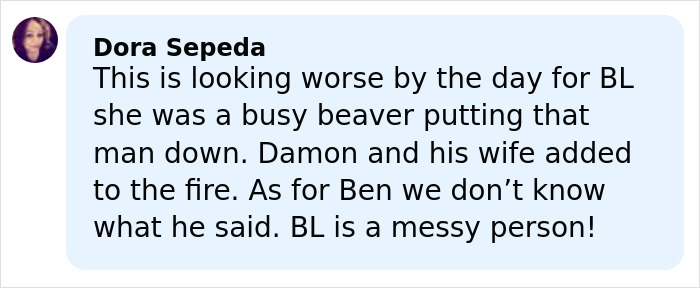 Text message discussing Blake Lively, Ryan Reynolds, Ben Affleck, and Matt Damon in the Justin Baldoni case context. Text message discussing Blake Lively, Ryan Reynolds, Ben Affleck, and Matt Damon in the Justin Baldoni case context.