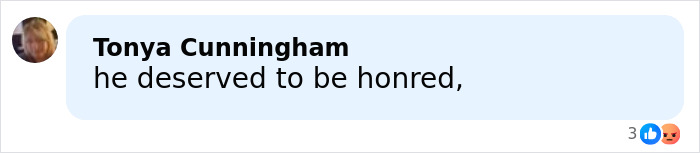 Social media comment bubble saying he deserved to be honored, related to Rob Reiner wife Michele email Social media comment bubble saying he deserved to be honored, related to Rob Reiner wife Michele email