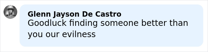 Comment text on social media about viral evil queen, discussing evilness after Disneyland firing.