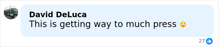 Comment from David DeLuca expressing frustration about excessive press coverage on Nicola Peltz's tattoo message.