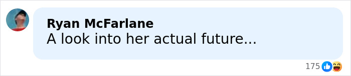 Screenshot of a social media comment reading a look into her actual future related to Sydney Sweeney plays an adult star topic Screenshot of a social media comment reading a look into her actual future related to Sydney Sweeney plays an adult star topic