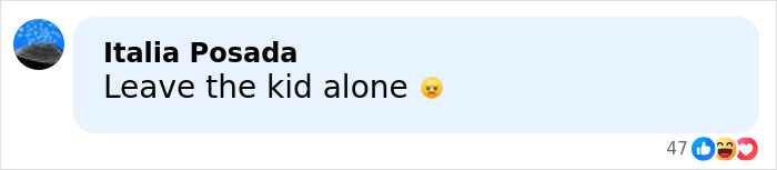 Comment on social media expressing support for Barron Trump amid judge’s challenge related to emergency call.