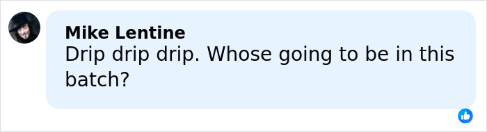 Comment by Mike Lentine expressing curiosity about the DOJ releasing new Epstein files and secret deals in prosecution. Comment by Mike Lentine expressing curiosity about the DOJ releasing new Epstein files and secret deals in prosecution.