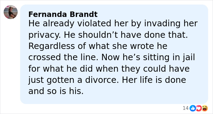 Comment discussing the impact on teacher&rsquo;s life after husband uncovers affair through explosive diary discovery.