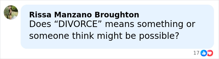 Comment question about divorce, highlighting curiosity after teacher&rsquo;s life ends following explosive diary affair discovery.