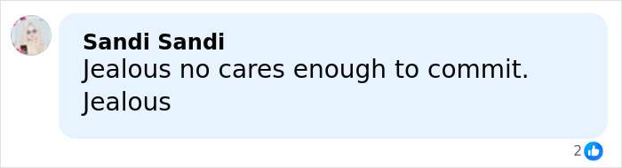Comment on social media expressing jealousy, linked to rumors about Taylor Swift's wedding to Travis Kelce being called off.