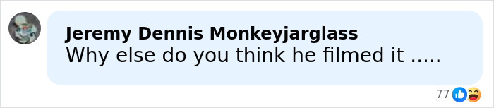 Screenshot of a social media comment discussing the ICE agent who attacked Renee Good and gained wealth from fundraisers.