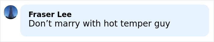 Comment on social media warning against marrying a hot-tempered husband after a wife buys an expensive dishwasher.