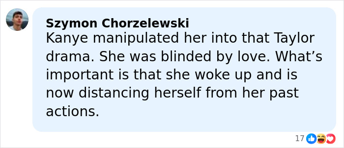 Comment screenshot discussing Taylor Swift drama and Kim Kardashian’s distancing amid Blake Lively text reveal suspicion. Comment screenshot discussing Taylor Swift drama and Kim Kardashian’s distancing amid Blake Lively text reveal suspicion.