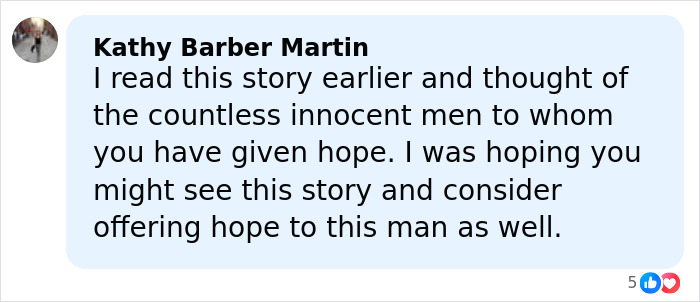 Facebook comment bubble about email to Rob Reiner’s wife Michele with profile photo and reaction icons Facebook comment bubble about email to Rob Reiner’s wife Michele with profile photo and reaction icons