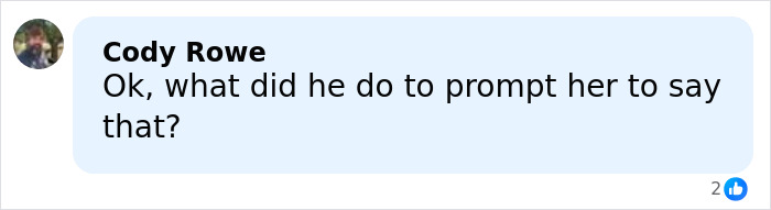 User Cody Rowe comment bubble about Cher rude comment on Kristen Bell and Dax Shepard marriage User Cody Rowe comment bubble about Cher rude comment on Kristen Bell and Dax Shepard marriage