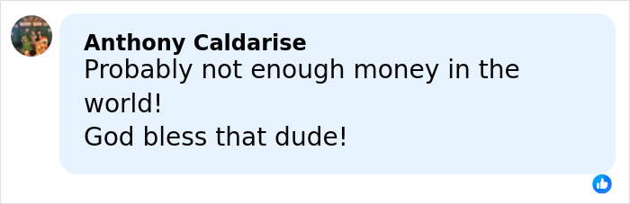 Comment by Anthony Caldarise expressing support amid Netflix backlash over low pay for skyscraper climb.