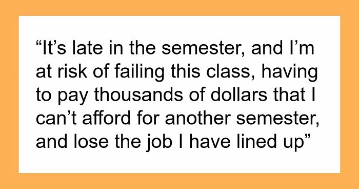 Students Push Back After Professor Enforces Phone Rule Without Warning: “I’m At Risk Of Failing This Class”