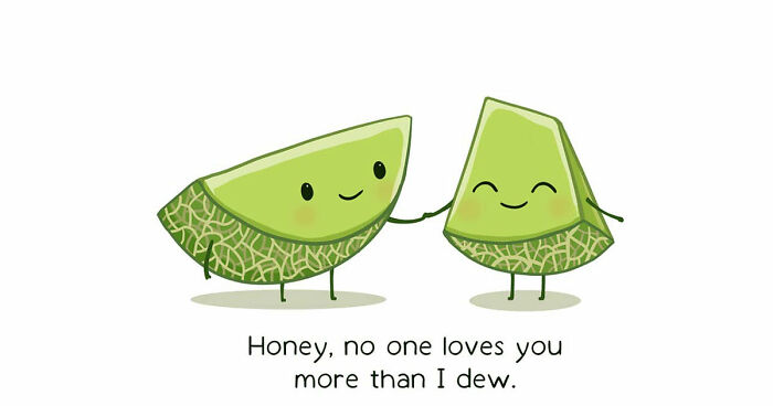 This Artist Makes Wholesome Pun Illustrations Featuring Animals And Objects (32 Pics)