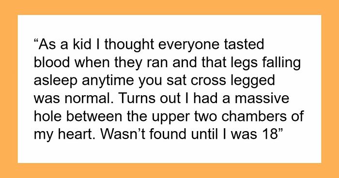 32 “Wait, That’s Not Normal?” Moments That Hit People Harder Than They’d Like To Admit