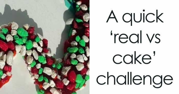 Cakes That Look Like Real Objects: Test Your Vision With 35 Images