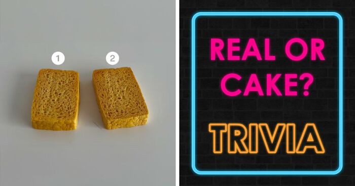 Cakes That Look Like Real Objects: Test Your Vision With 35 Images