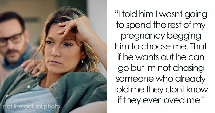 Husband Tells Pregnant Wife He Never Loved Her, Gets Mad When She Won’t Audition To Win Him Back