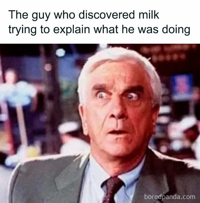 Man with surprised expression, representing the humor in random memes that are unexpectedly funny and relatable.