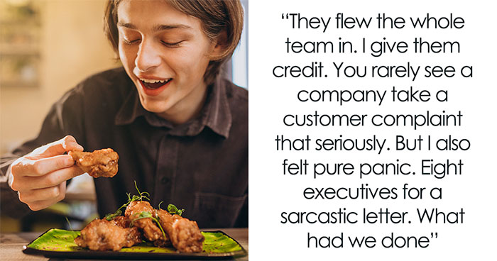 Restaurant Flies In Bigwigs After Man’s Snarky Letter, He Ends Up With A Hilarious Pitch And Patent