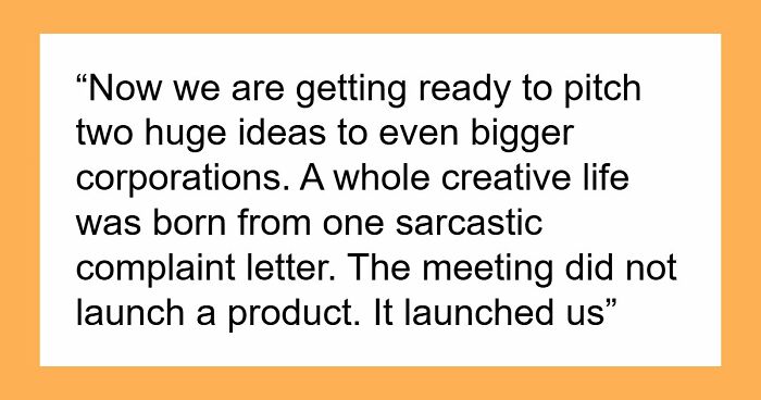 Restaurant Flies In Bigwigs After Man’s Snarky Letter, He Ends Up With A Hilarious Pitch And Patent