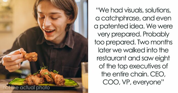 Restaurant Flies In Bigwigs After Man’s Snarky Letter, He Ends Up With A Hilarious Pitch And Patent