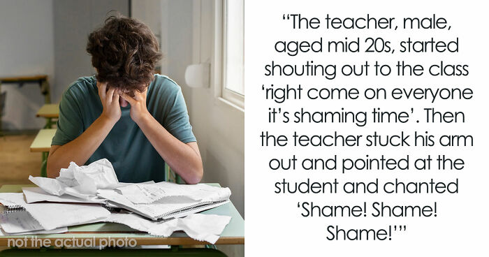 Unhinged Teacher Pushes Group Shaming In Class, Mom Horrified After Son Confesses He Takes Part Too