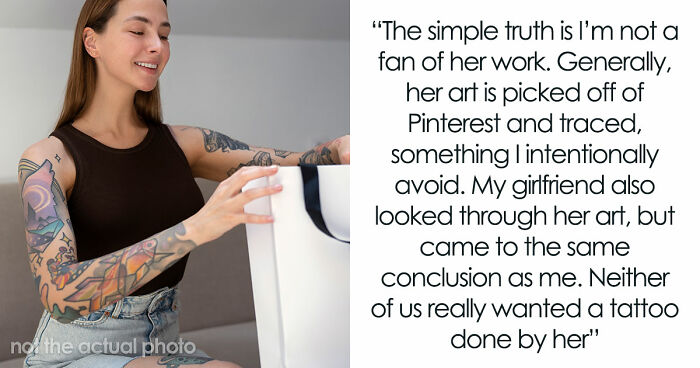 “Ultimate Narcissist”: Woman Gives $100 Off A Tattoo Made By Her As Gift, Mad As SIL Won’t Use It