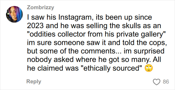 Comment discussing skulls found in man’s car linked to chilling house and horrifying discovery that stunned authorities. Comment discussing skulls found in man’s car linked to chilling house and horrifying discovery that stunned authorities.