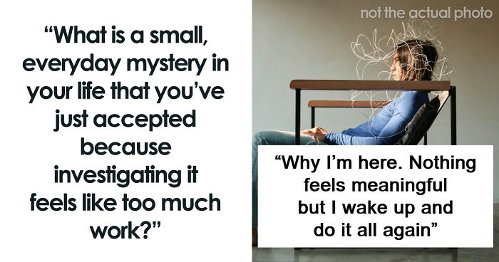 “I’ve Accepted My Fate”: 84 Mysteries People Would Love To Solve If It Wasn’t So Much Work