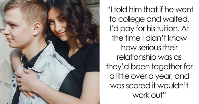 Woman Urges Son Not To Marry GF Just After High School, It Bites Her Back Years Later