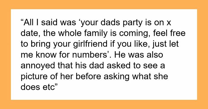 Mom Suggests Birthday Party As First Meeting With Son’s GF, His Reaction Leaves Her Confused
