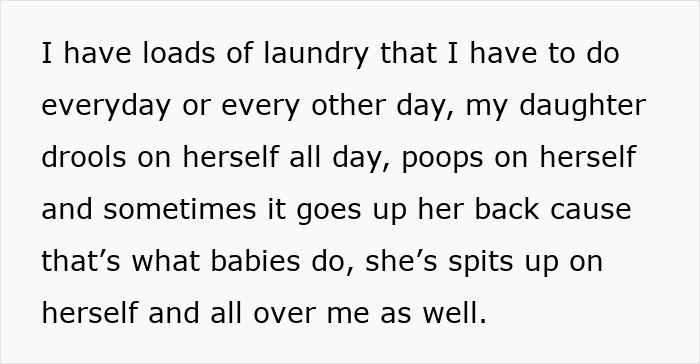 ALT text: Man insists his wife does nothing at home as she explains daily challenges of laundry and childcare messes. ALT text: Man insists his wife does nothing at home as she explains daily challenges of laundry and childcare messes.