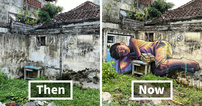 This Artist Paints Realistic 3D Murals On Dull Building Walls (20 New Pics)