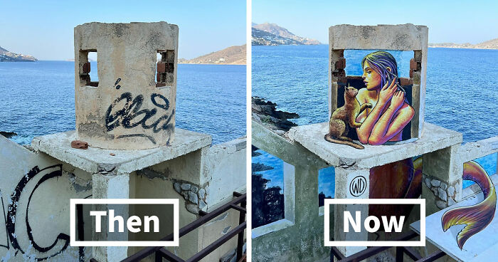 This Artist Paints Realistic 3D Murals On Dull Building Walls (20 New Pics)