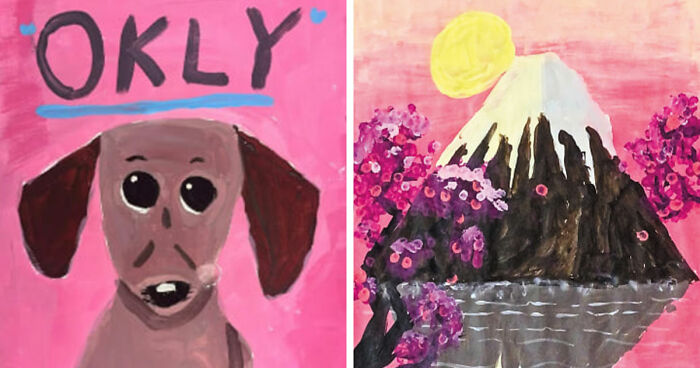 For New Year’s, I Turned My Students’ Art Into Calendars (13 Pics)