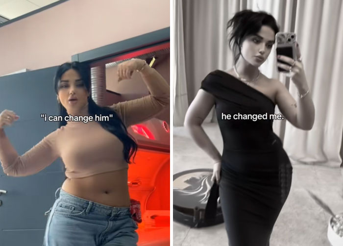 Two women showing changes after breakups, highlighting personal growth and transformation through emotional experiences.