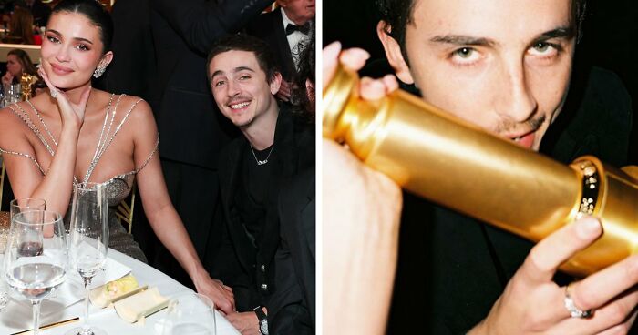 Timothée Chalamet Cuts Kylie Jenner Out Of Golden Globes Post After Their Fight Was Exposed