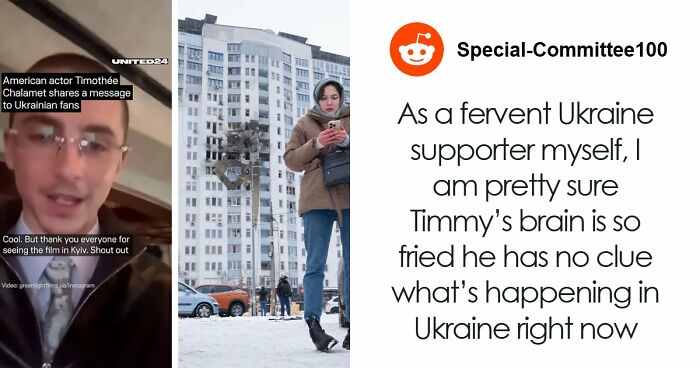 Timothée Chalamet’s “Tone Deaf” Message For Fans In Ukraine Sparks Massive Backlash