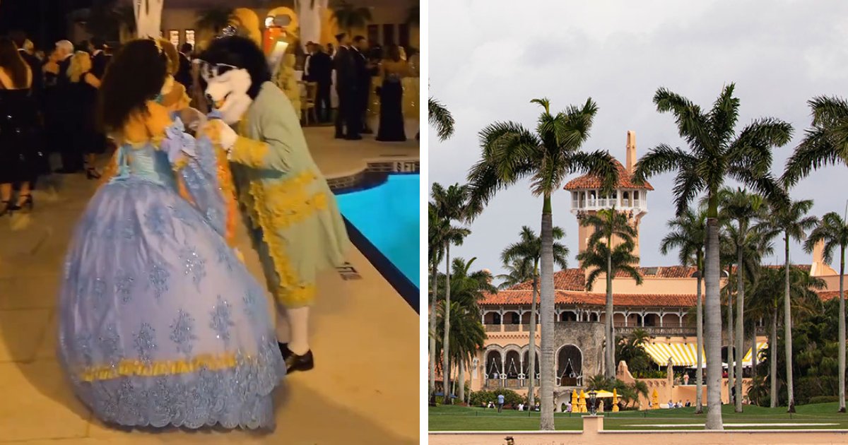 “Creepy” Mar-a-Lago Event With People In Dog Masks And Old-Time Costumes Blasted, Clip Stuns