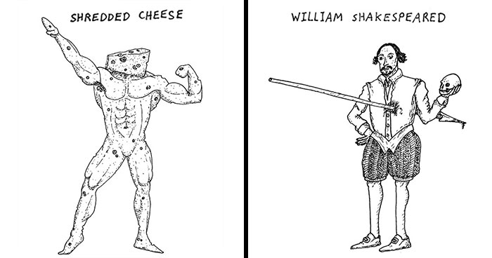 This Artist Drew A New Visual Pun Every Day Of Inktober (31 Pics)