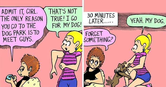30 Comics That Get Life’s Weirdest Moments By This Artist (New Pics)