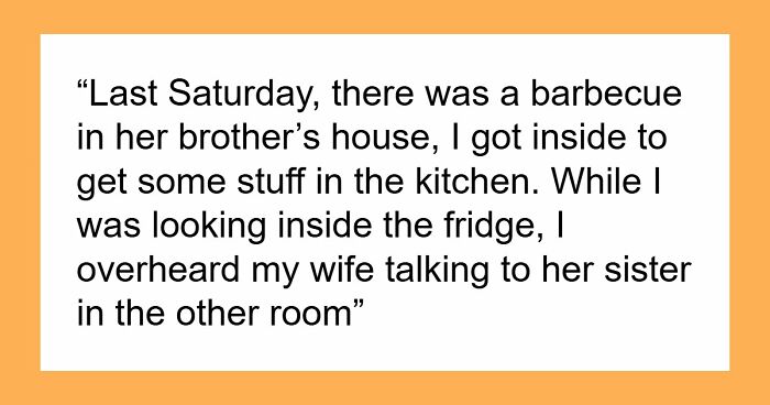Guy Overhears His Name In Wife’s Convo With Sis, Heartbroken After Realizing What His Wife Did