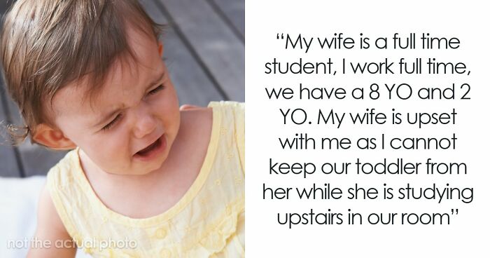 “You’re Failing As A Parent”: Internet Slams Dad For Pretending That He Can’t Cope With A Toddler