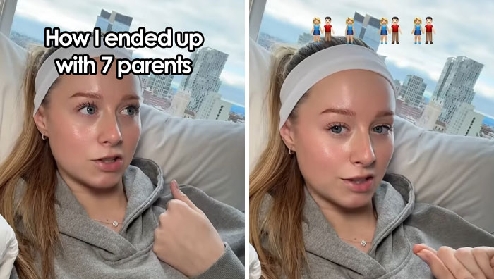 “I Tried Living At 4 Houses”: Teen Explains How She Juggles All 7 Of Her Parents
