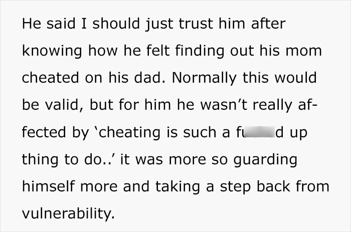 Man tries to convince girlfriend he didn&rsquo;t cheat while fancy designer socks in their home reveal the truth.