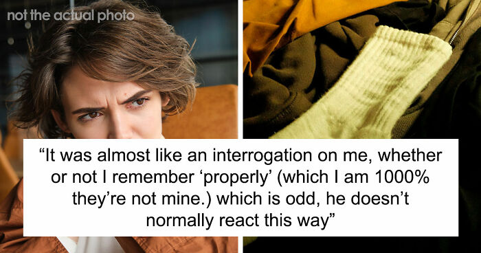 Man Tries To Convince GF He Didn’t Cheat While Fancy Designer Socks In Their Home Say Otherwise